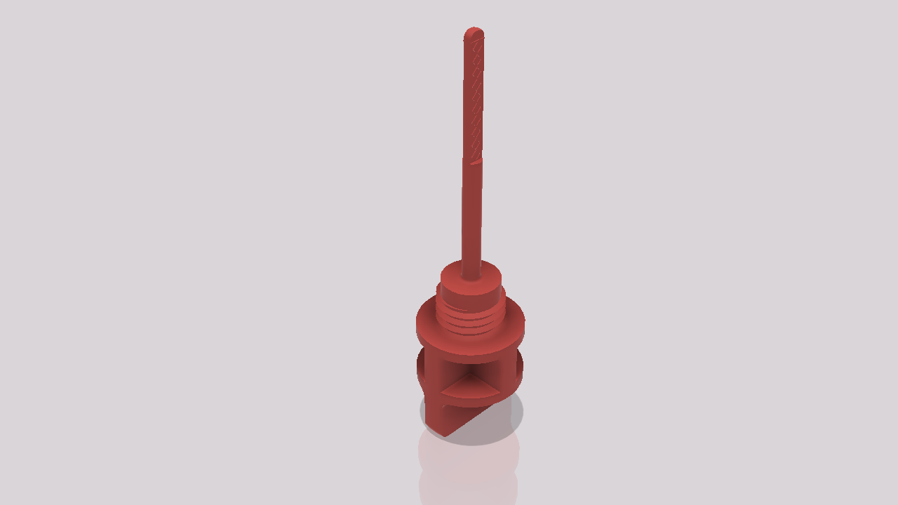 STL file 4-stroke engine oil cap 🛢️・3D printable design to download・Cults